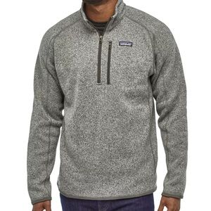 Grey Men’s Large Patagonia Better Sweater 1/4 Zip Fleece